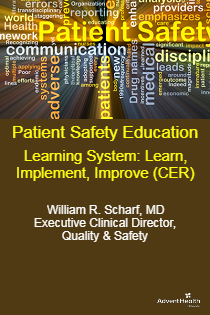 Patient Safety: Learning System Banner